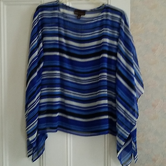 Dana Buchman Tops - Dana Buchman Tank Top Coverup Attached Top